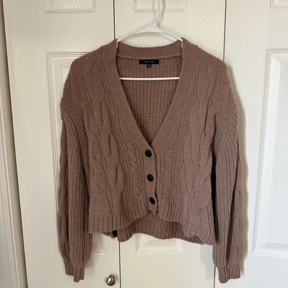Love Tree Sweaters - Cable Knit Cardigan